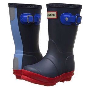 Hunter Original Kids’ Contrast Wellington Boots
